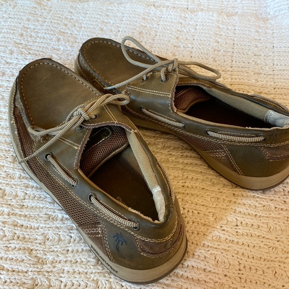 Margaritaville Other - Margaritaville Mens Leather Loafers Size 12